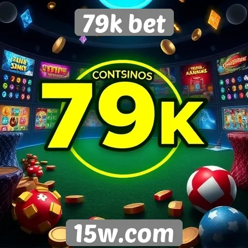 Diversidade de jogos oferecidos pela 79k bet